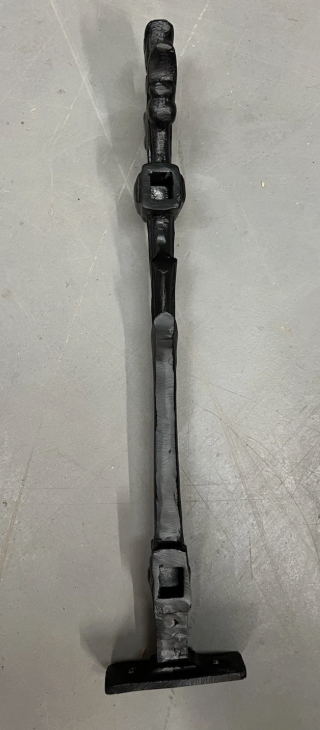 Terrace Railing end section Cast Aluminium wall toppers