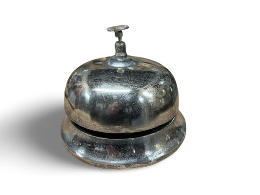 Large Vintage Style Cast Aluminium Reception Bell