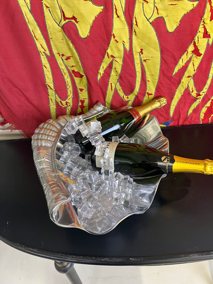 Shell Shape Cooler Platter - Cast Recycled Aluminium Clam Design
