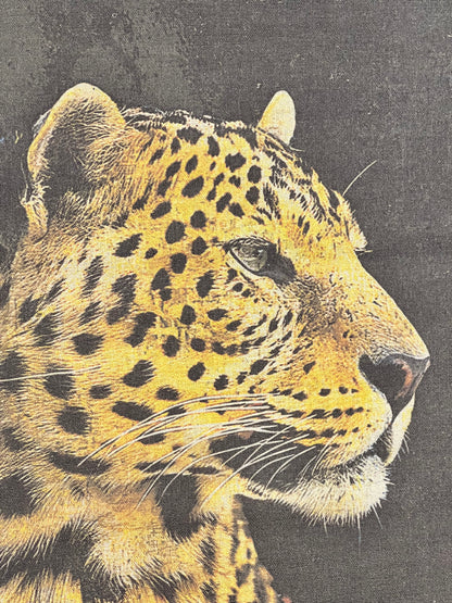Spotted Jaguar canvas wall art 84cm