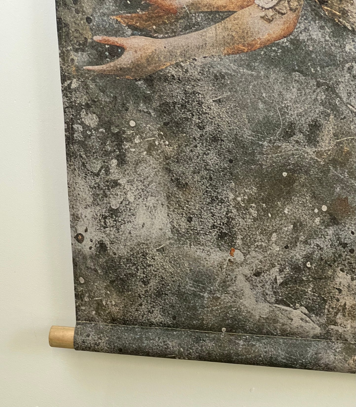Mermaid canvas wall art 100cm