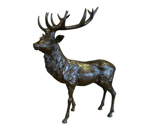Bronze table Stag