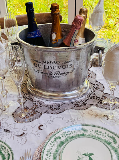 XL Wine & Champagne Cooler | Handcrafted Aluminium Wine Bath