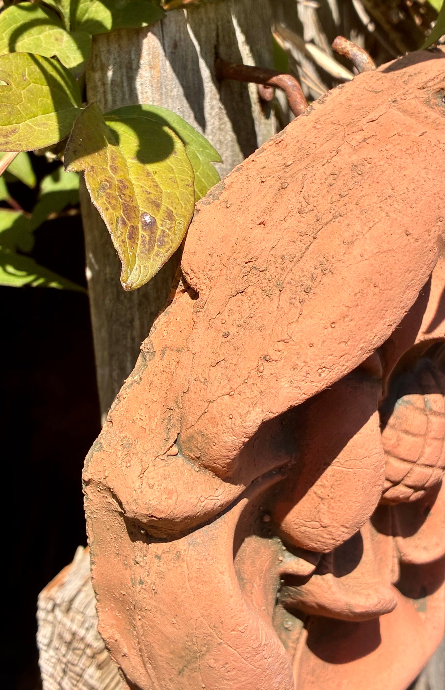 Tudor Rose Wall Plaque | Rose-Shaped | Handmade Terracotta | England's National Emblem