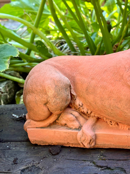Canova Lions — Terracotta Pair | Garden & Home Sculpture
