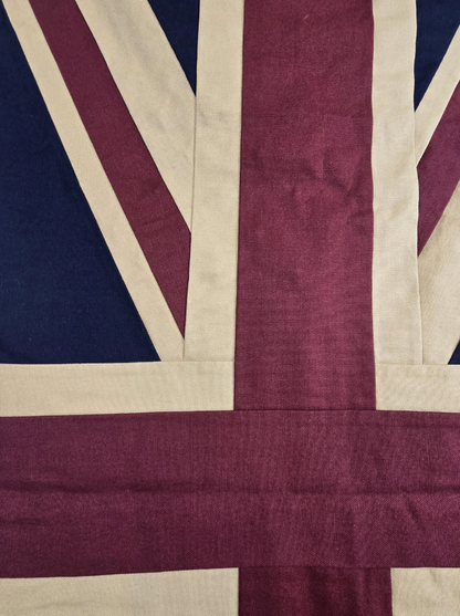 American and UK flag | reversible |Handmade Heavy Duck Cotton | Hang or Drape