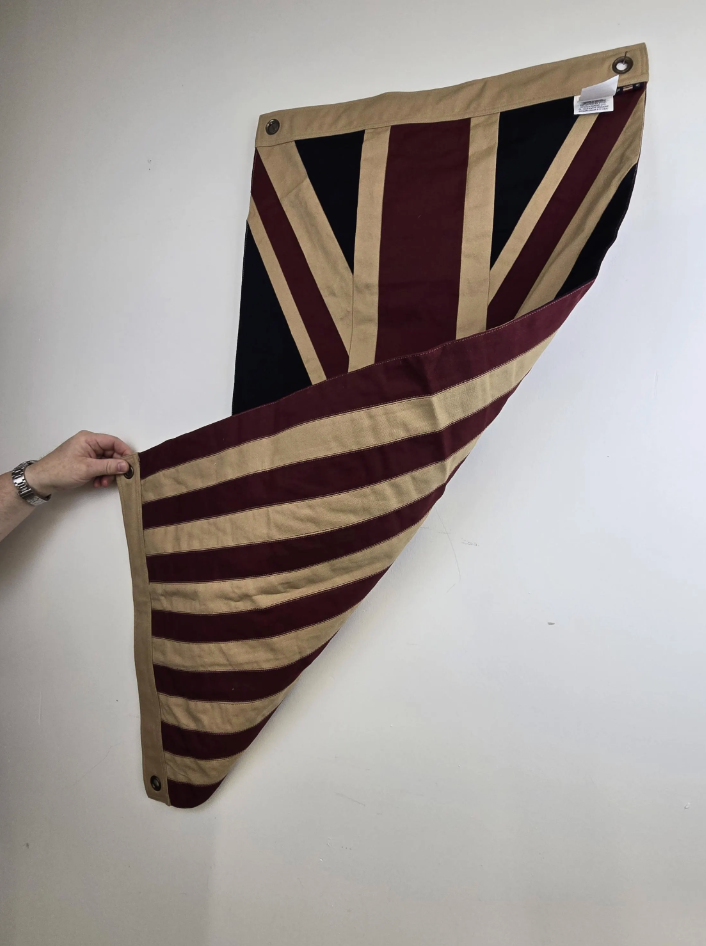 American and UK flag | reversible |Handmade Heavy Duck Cotton | Hang or Drape