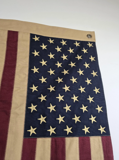 American and UK flag | reversible |Handmade Heavy Duck Cotton | Hang or Drape