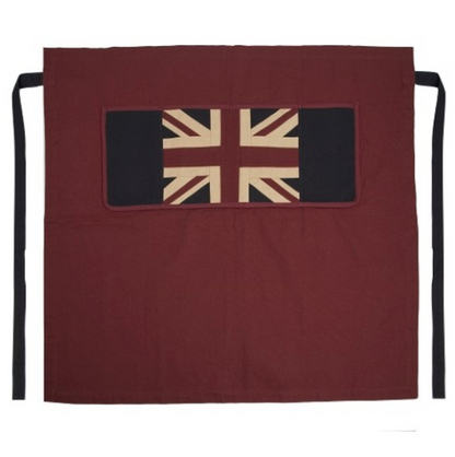 Union Jack BBQ Apron | Handmade Heavy Cotton | Four Pockets | One Size