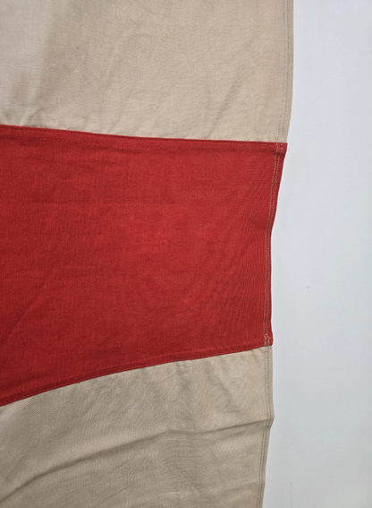 Large St George's Cross Flag & Throw | Handmade Heavy Cotton | Hang or Drape