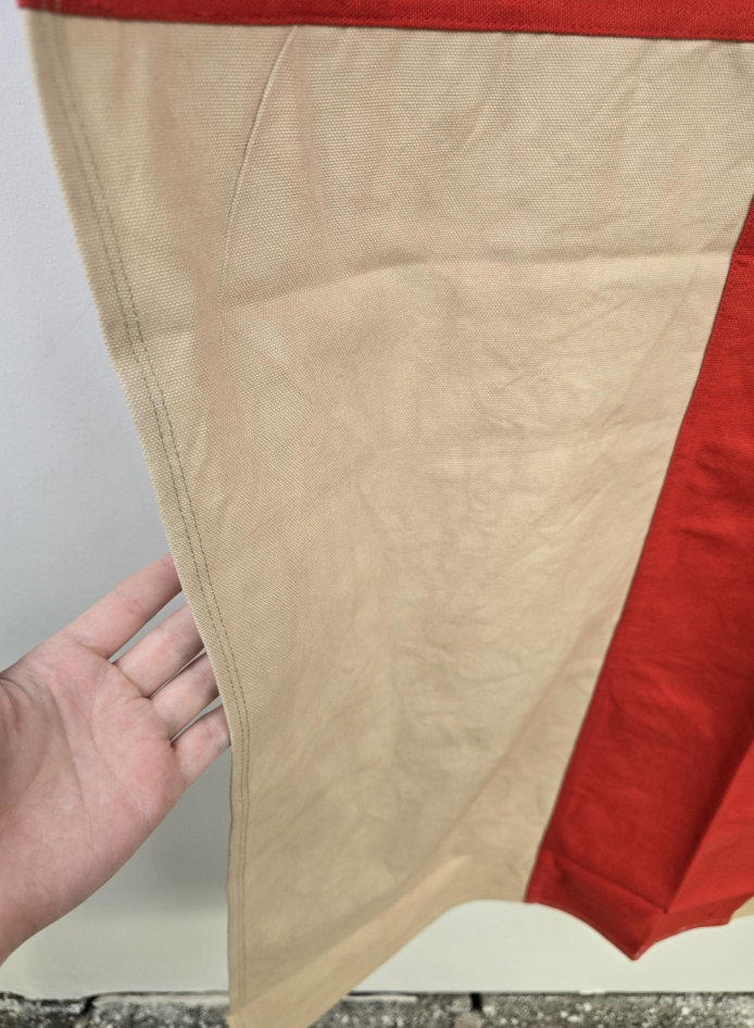 Large St George's Cross Flag & Throw | Handmade Heavy Cotton | Hang or Drape