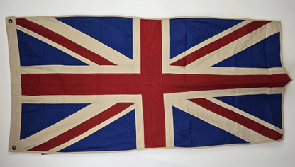 Large Union Jack Flag & Throw | Handmade Heavy Duck Canvas | Hang or Drape