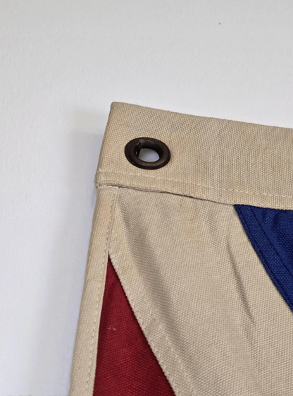 Large Union Jack Flag & Throw | Handmade Heavy Duck Canvas | Hang or Drape