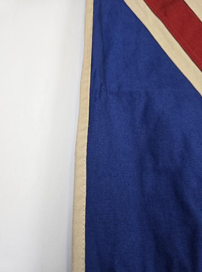 Large Union Jack Flag & Throw | Handmade Heavy Duck Canvas | Hang or Drape
