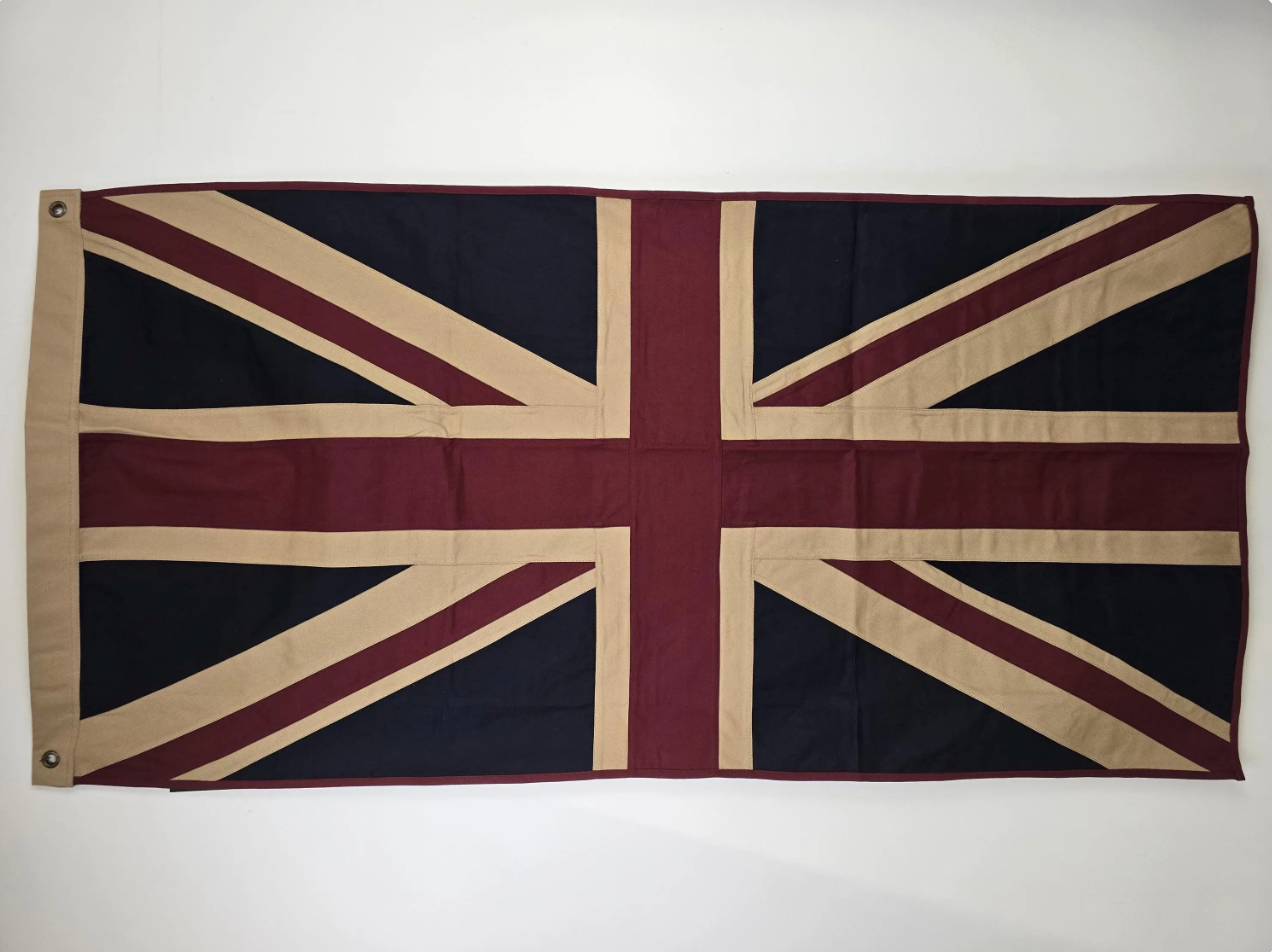 Large Union Jack Flag & Throw | Vintage Style