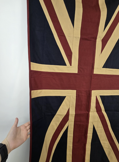 Large Union Jack Flag & Throw | Vintage Style
