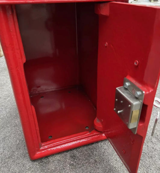 GR Vintage Post Box | King George VI | Cast Iron | Pillar Box Red