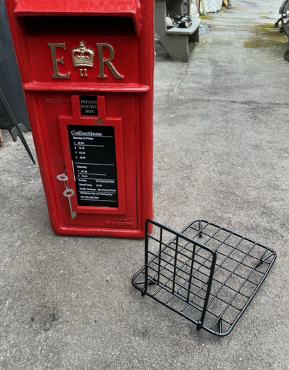 Post Box Inner Basket | Wire Collection Cage for ER Post Box