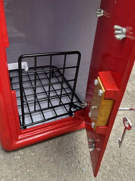 Post Box Inner Basket | Wire Collection Cage for ER Post Box