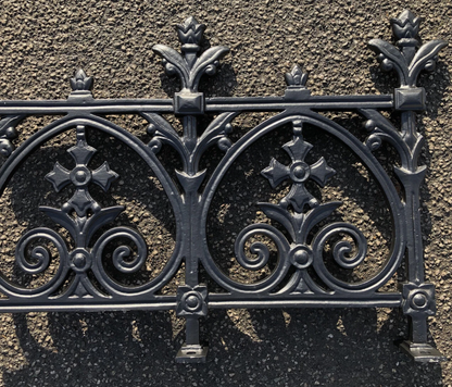 Cast Aluminium Terrace Railing | Heritage Design | Wall Topper & Balcony Guard