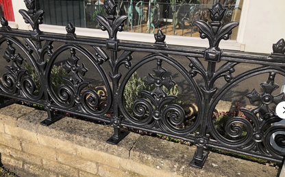 Cast Aluminium Terrace Railing | Heritage Design | Wall Topper & Balcony Guard