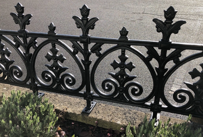 Cast Aluminium Terrace Railing | Heritage Design | Wall Topper & Balcony Guard