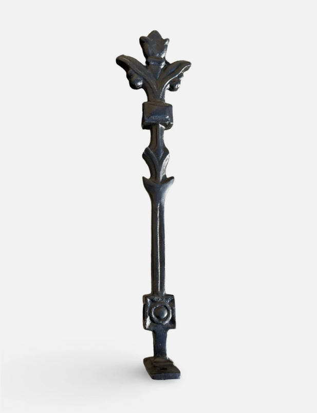 Terrace Railing end section Cast Aluminium wall toppers