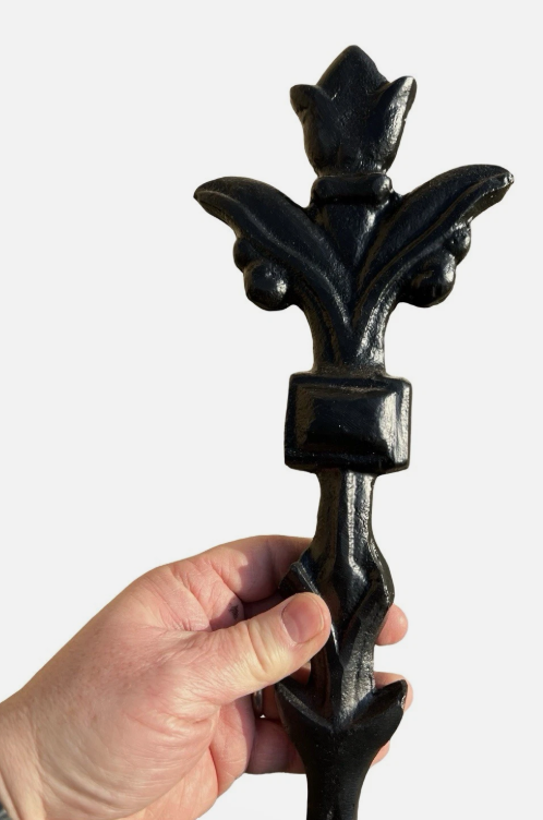 Terrace Railing end section Cast Aluminium wall toppers