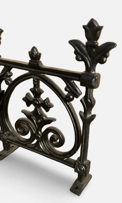 Terrace Railing end section Cast Aluminium wall toppers