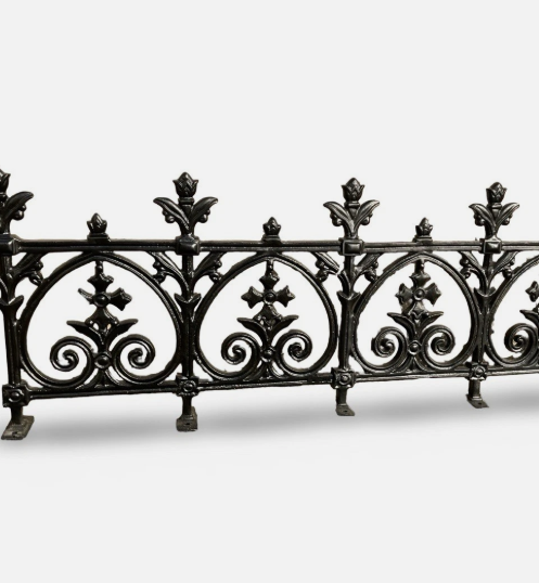 Terrace Railing end section Cast Aluminium wall toppers