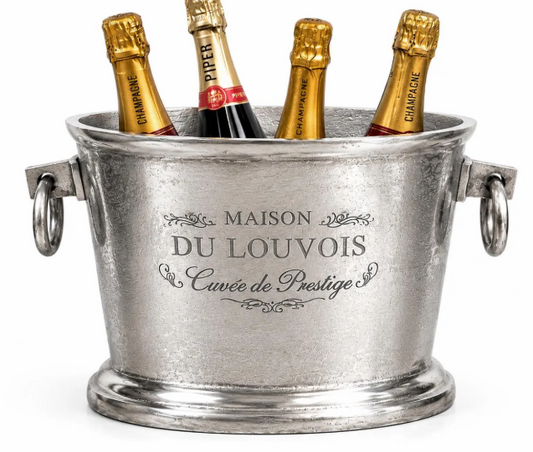 XL Wine & Champagne Cooler | Handcrafted Aluminium Wine Bath