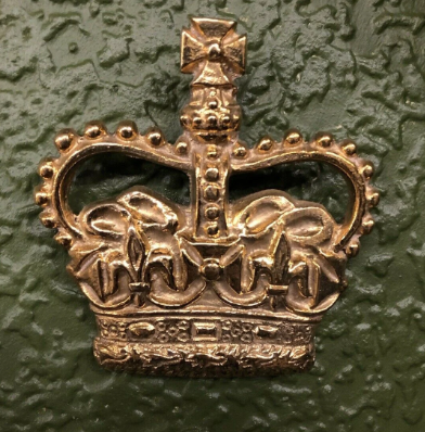 Solid Brass Royal Crown Plaque | Wall Hanging or Paperweight