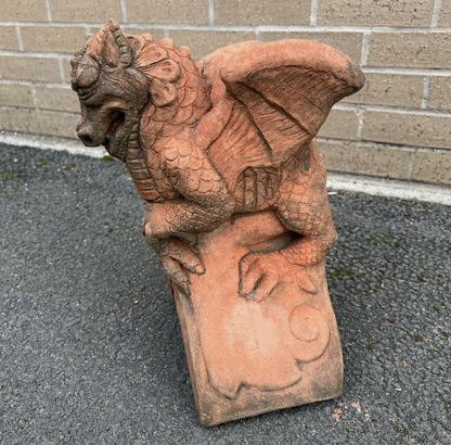 St George's Dragon Roof Tile | Half Round Ridge Tile