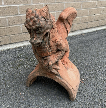 St George's Dragon Roof Tile | Half Round Ridge Tile