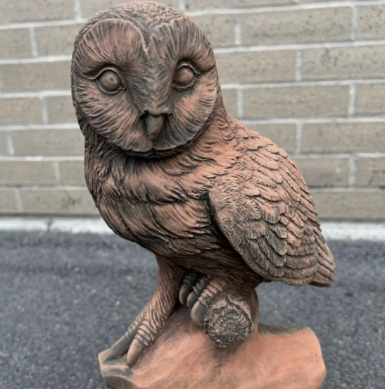 Owl Roof Tile | 90-Degree Angled Ridge Tile