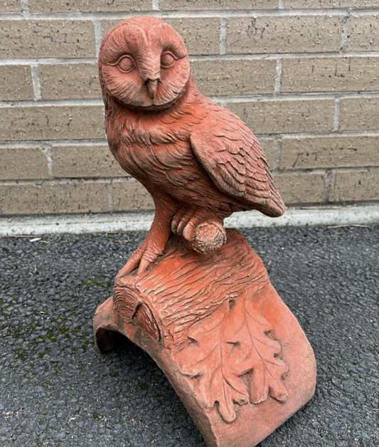 Owl Roof Tile | Half Round Ridge Tile