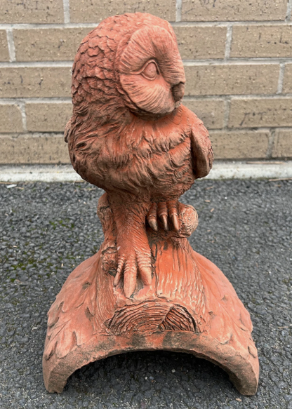 Owl Roof Tile | Half Round Ridge Tile