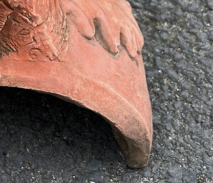 Owl Roof Tile | Half Round Ridge Tile