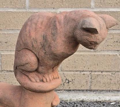 Curious Cat Roof Tile | 90-Degree Angled Ridge Tile