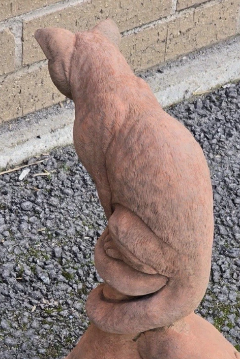 Curious Cat Roof Tile | 90-Degree Angled Ridge Tile