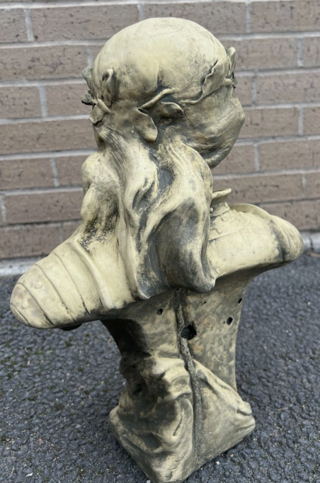 Joan of Arc Sandstone Bust