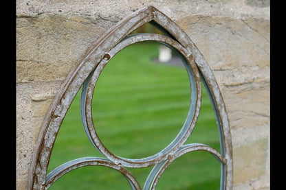 Arch Garden Mirror | Handmade Metal Frame | Indoor & Outdoor