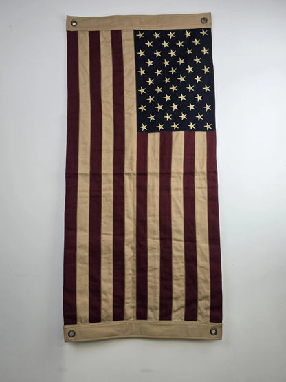 American and UK flag | reversible |Handmade Heavy Duck Cotton | Hang or Drape