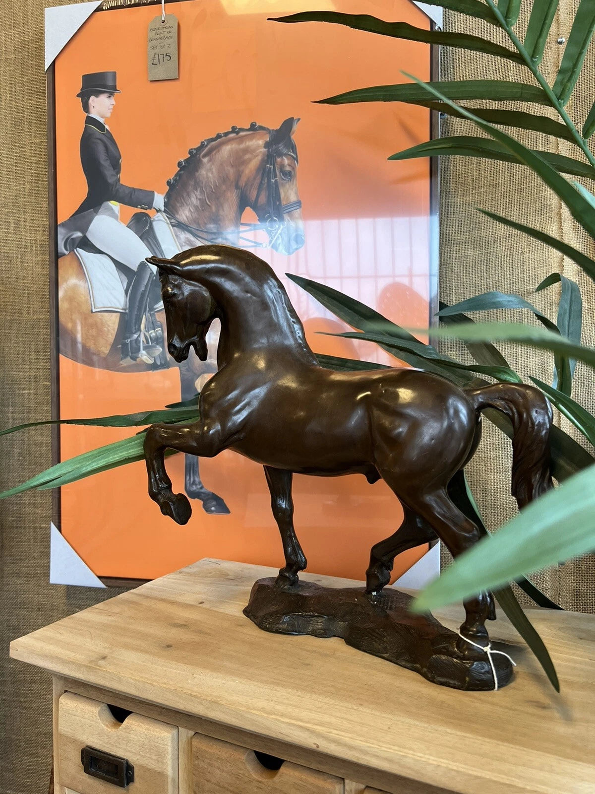 Bronze Lucky Horse Sculpture | Small | Lost Wax Cast | Indoor & Outdoor