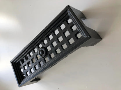 Cast Iron Air Brick | Victorian Rose Design
