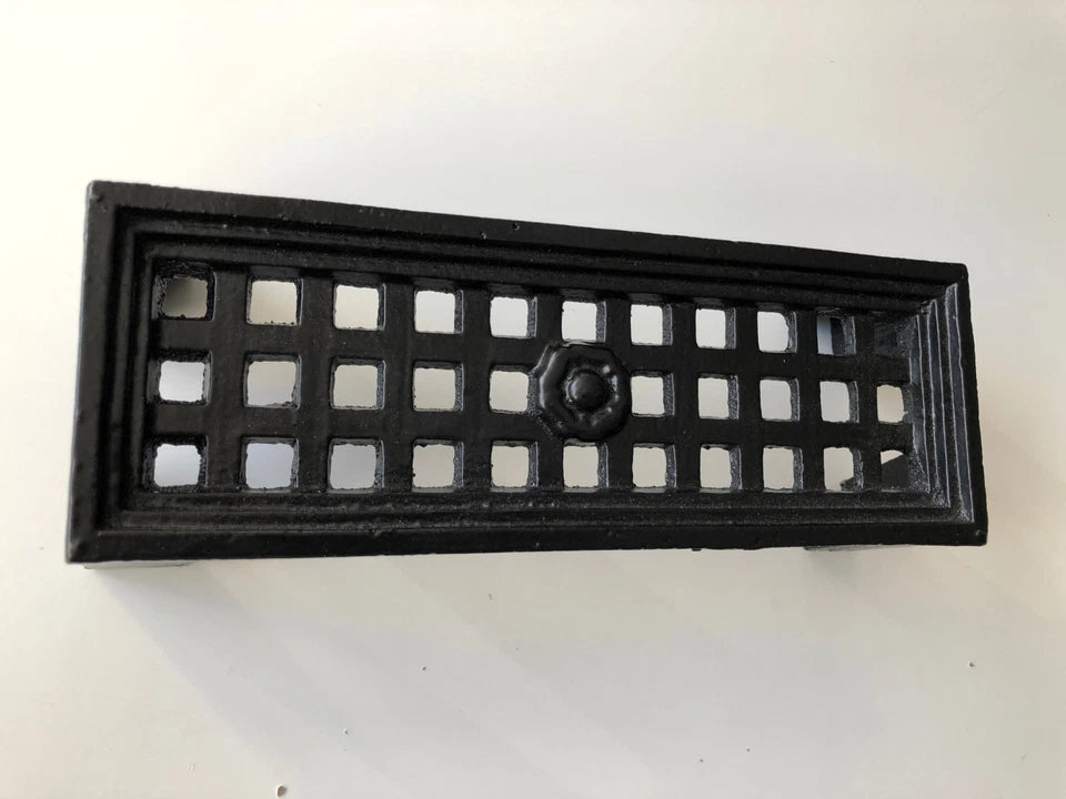 Cast Iron Air Brick | Victorian Rose Design