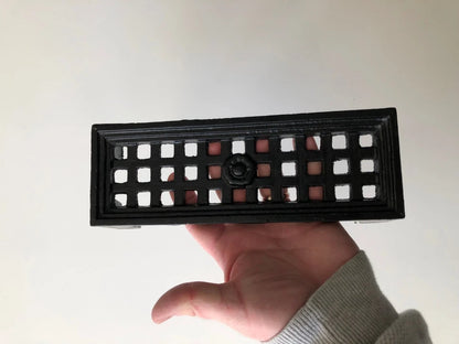 Cast Iron Air Brick | Victorian Rose Design