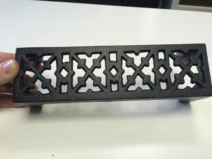 Cast Iron Air Brick | Victorian Cross Design